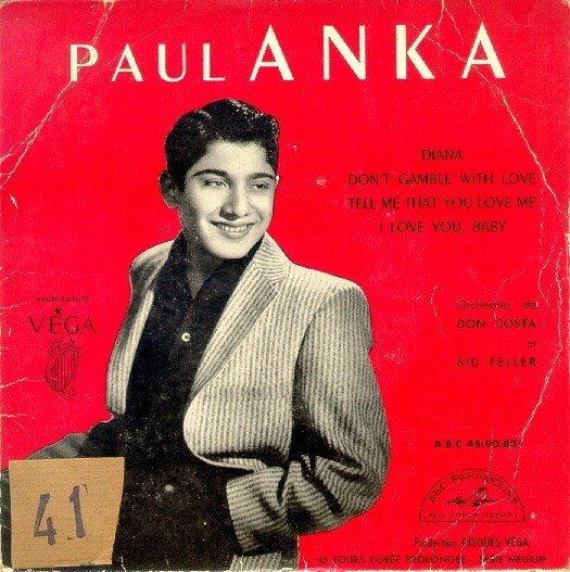 paul anka, Ophalen of Verzenden
