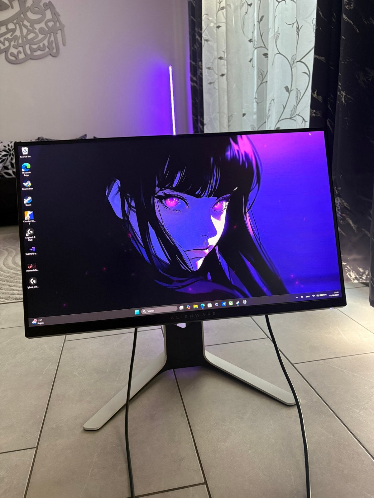 Alienware gaming Monitor 240hz, Computers en Software, Ophalen, Zo goed als nieuw, Gaming