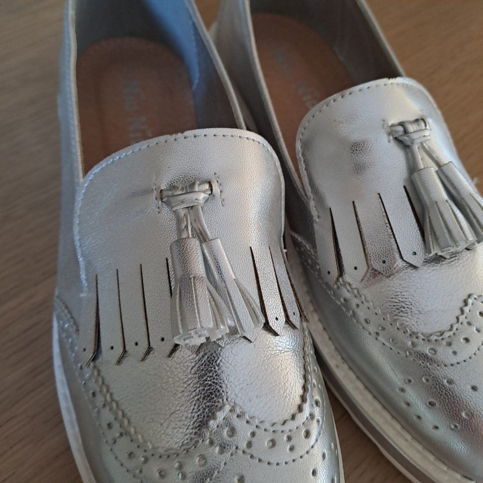 Chaussure argentée pour femme taille 41, Enlèvement ou Envoi
