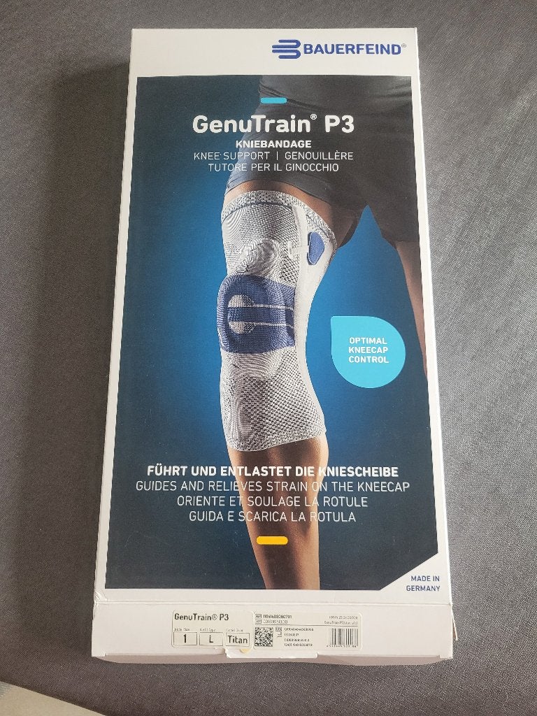 Kniebrace Genutrain P3,size 1, links, Diversen, Braces, Zo goed als nieuw, Verzenden