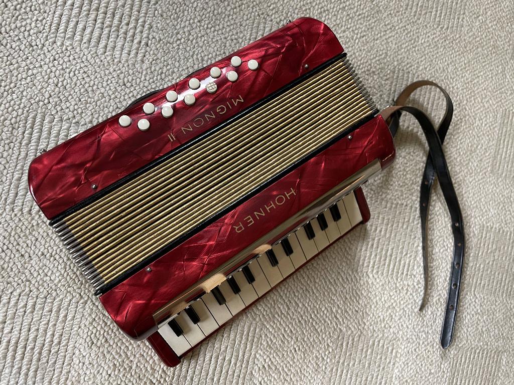 Hohner Mignon II (1956-1961), Autres formats, Enlèvement, Utilisé, Avec bretelles