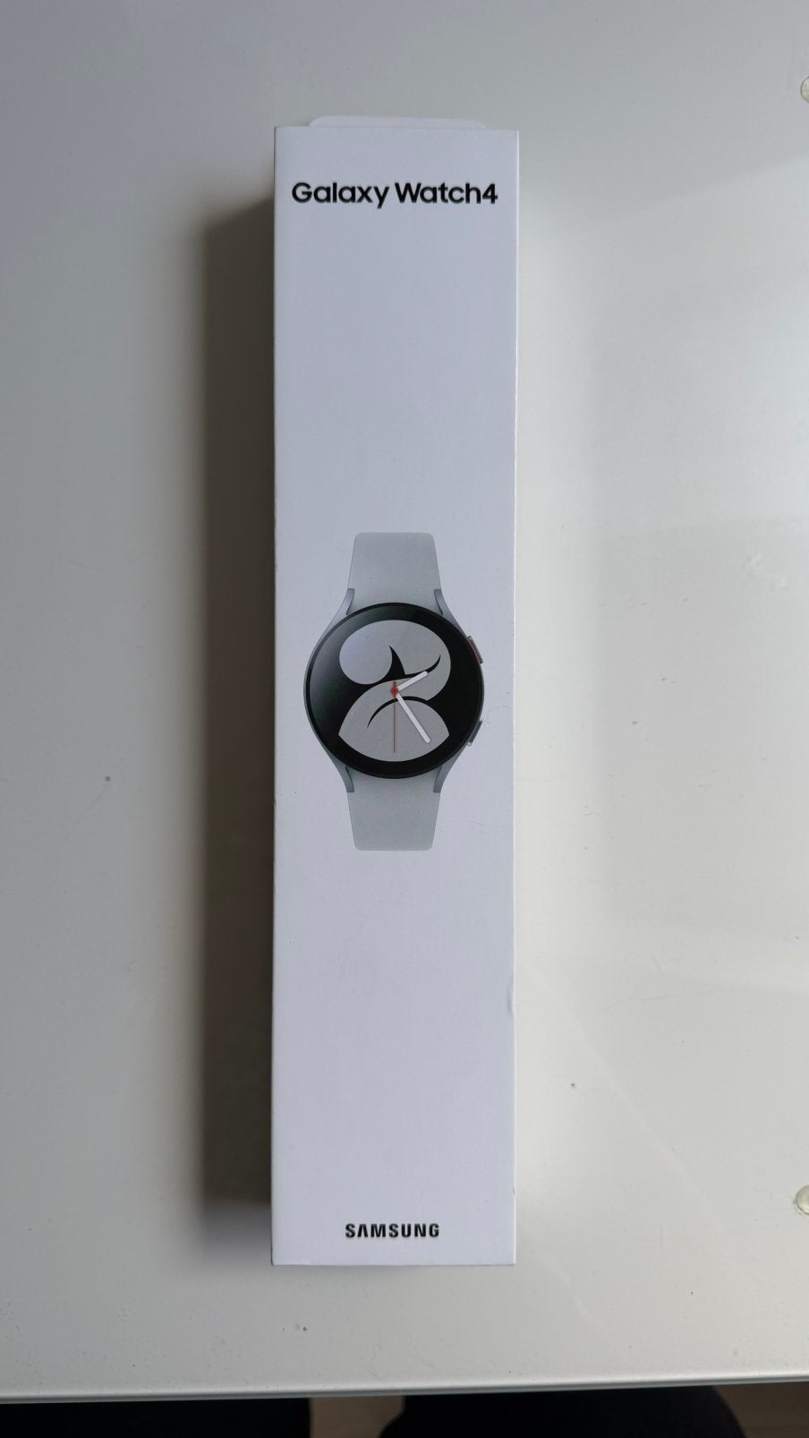 Samsung Galaxy Watch4 bracelet blanc (poignet S/M), Enlèvement, État, Comme neuf, Blanc