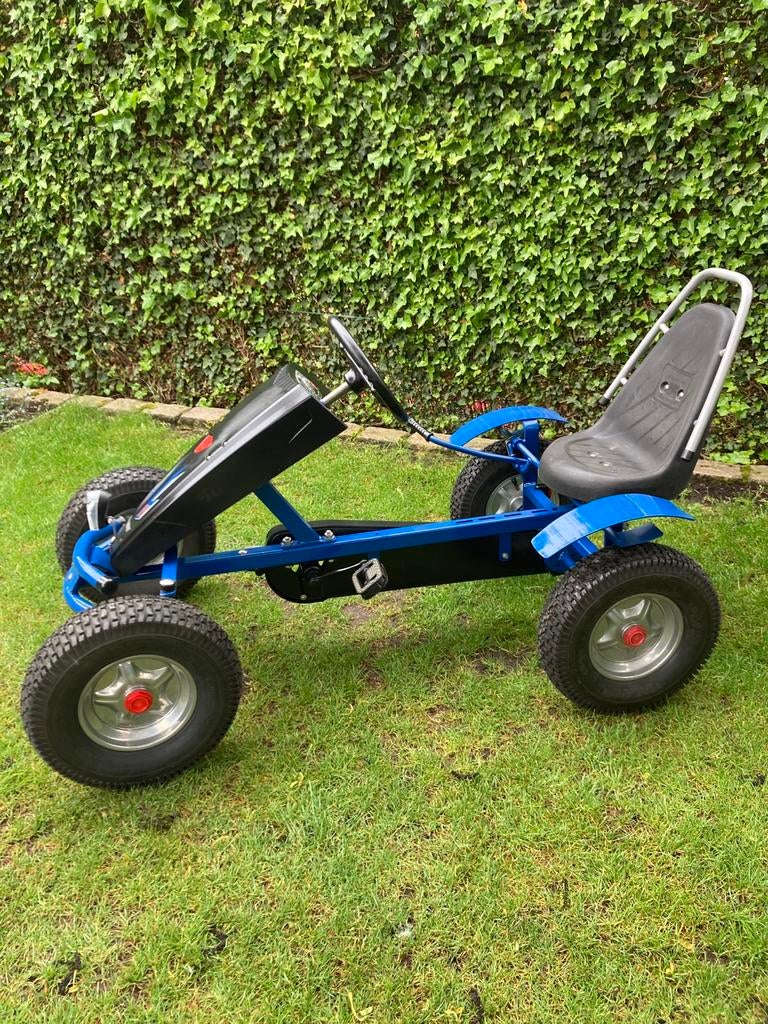 Prachtige gocart skelter, Kinderen en Baby's, Speelgoed | Buiten | Skelters, Ophalen, Zo goed als nieuw, Mammoet, Vrijloopautomaat