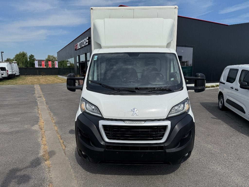 Peugeot Boxer meubelbak met lift Dhollandia L3 1st eig boek, Dealer onderhouden, Stof, 4 cilinders, Wit