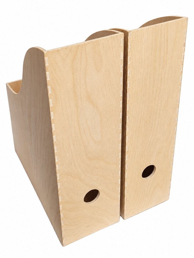 Ikea knuff 501.873.40 lectuurbakjes berkentriplex, Maison & Meubles, Porte-revues, Enlèvement ou Envoi, Utilisé, Minimaliste
