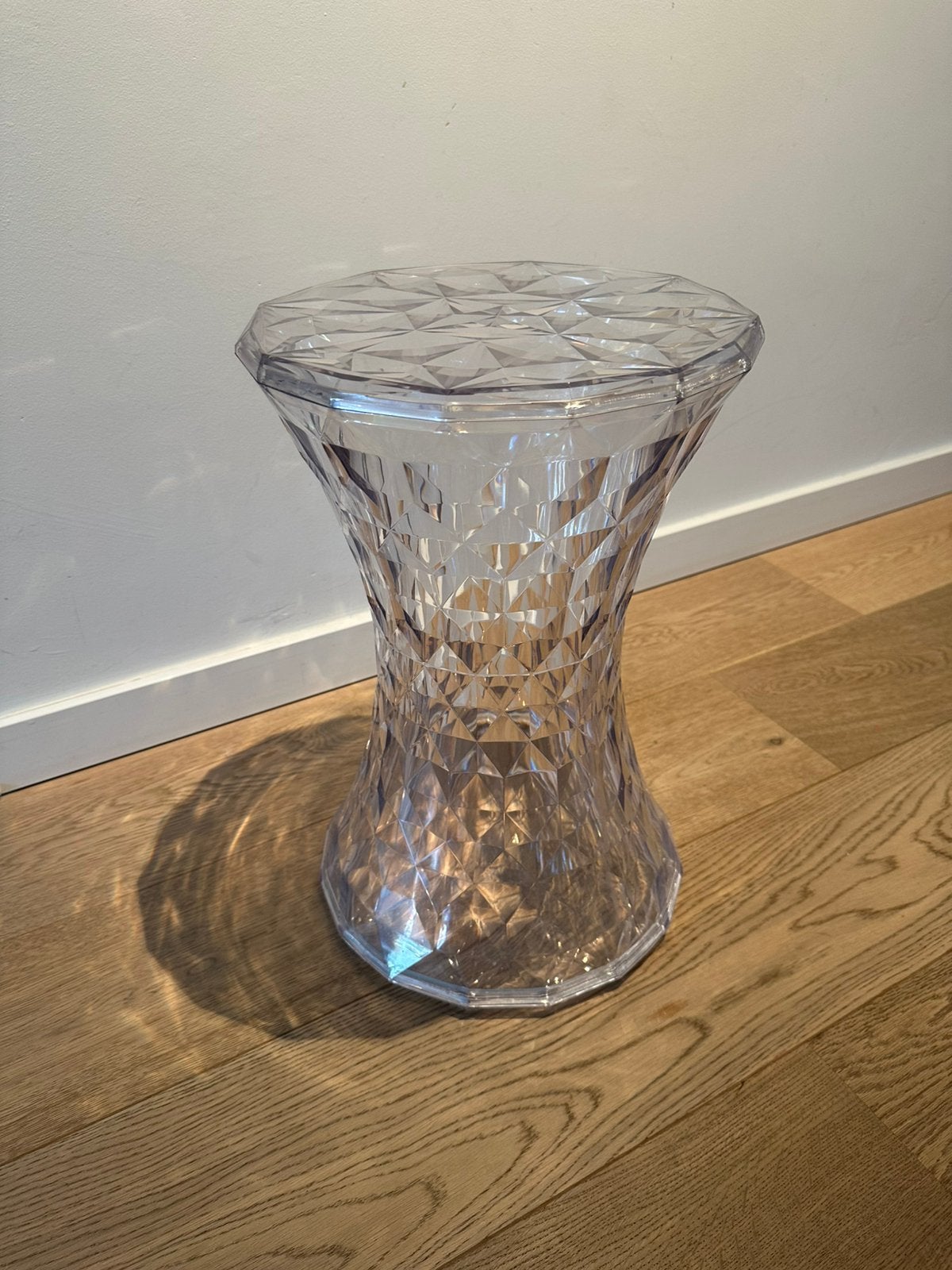 Stone in Crystal van Kartell, Enlèvement, Comme neuf, Blanc