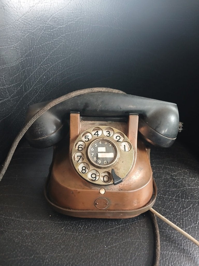 Vintage draaischijftelefoon, Collections, Enlèvement