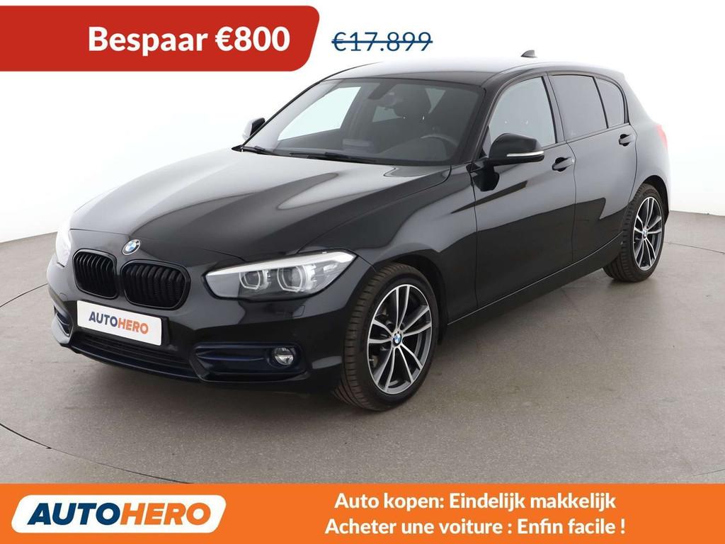 BMW 1 Serie 118 118i Edition Sport Line Shadow (bj 2019), Auto's, BMW, USB, Gebruikt, 136 pk, 5 deurs