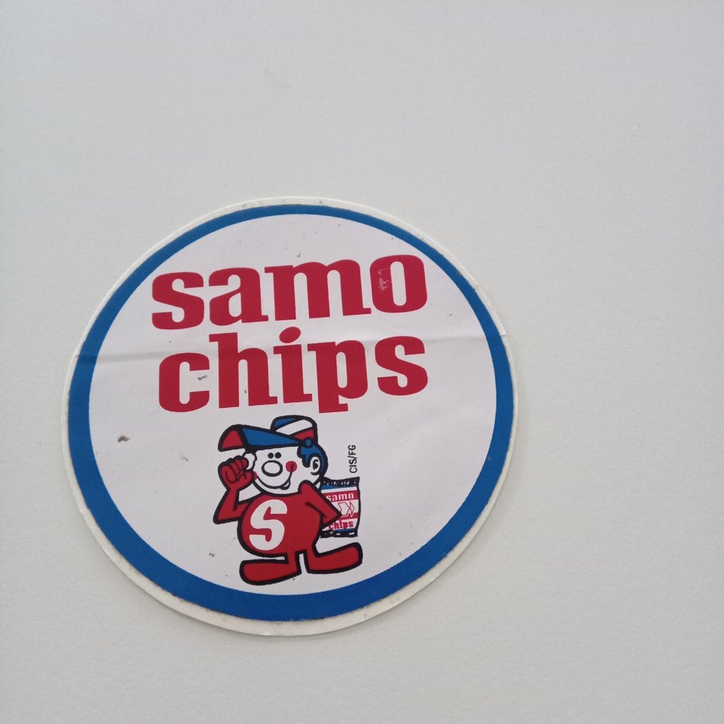 AUTOCOLLANT SAMO CHIPS, Envoi