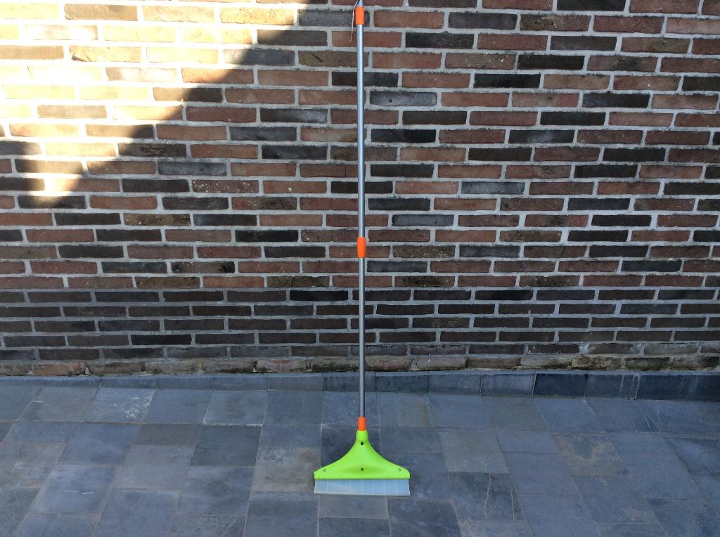 NIEUW rubber aftrekker met telescoop steel, Huis en Inrichting, Schoonmaakartikelen, Ophalen, Raamwisser of Trekker