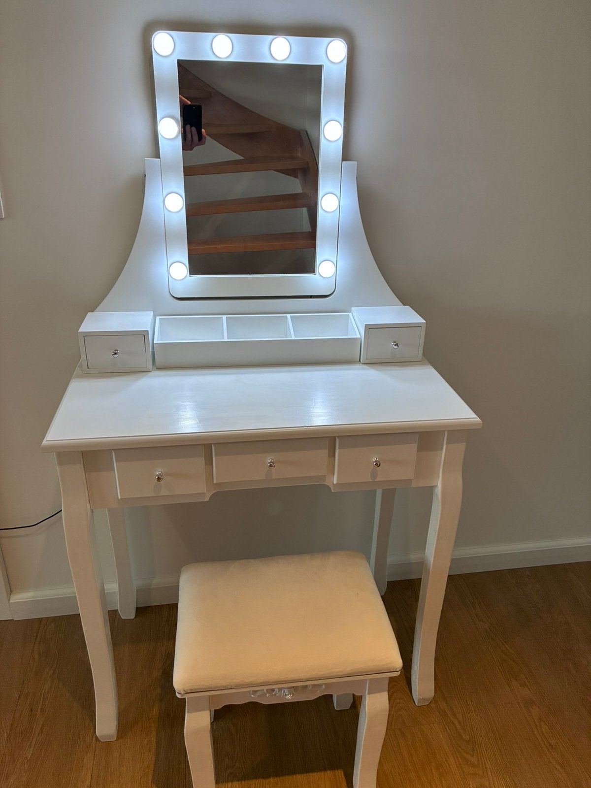 Kaptafel met verlichting, Moins de 100 cm, Enlèvement, Utilisé, 50 à 100 cm