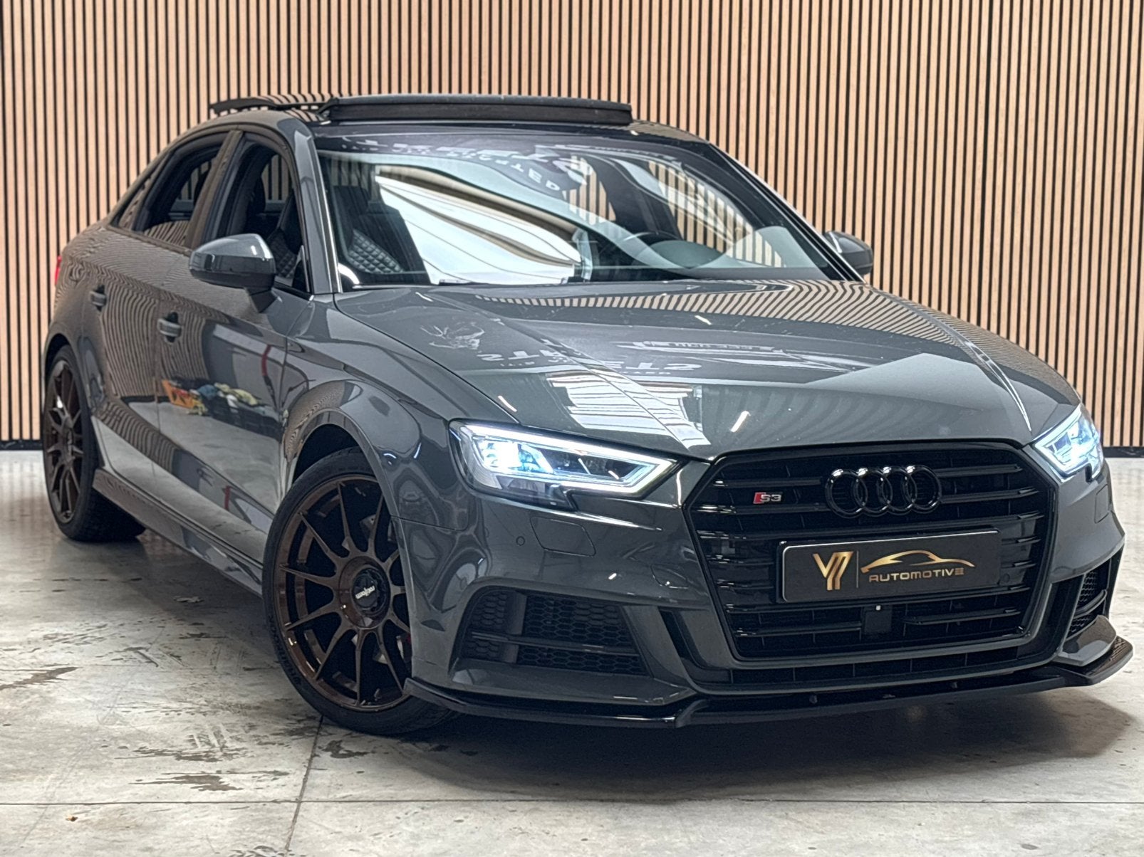 Audi s3 gris nardo, Autos, Cuir, Euro 6, Entreprise, Noir