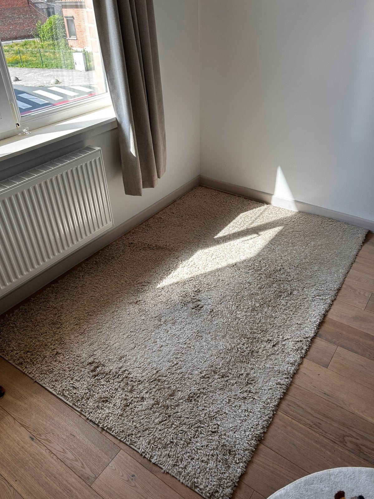 Tapijt, Ophalen, Zo goed als nieuw, Beige