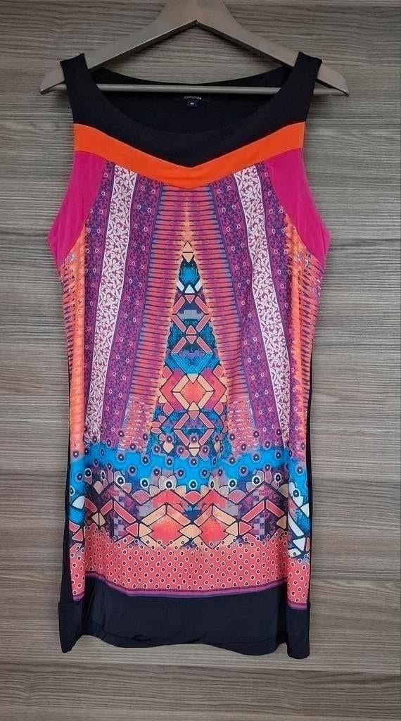 Kleurrijke jurk, Comma, maat 40, perfecte staat, Kleding | Dames, Comma, Ophalen of Verzenden, Zo goed als nieuw, Maat 38/40 (M)
