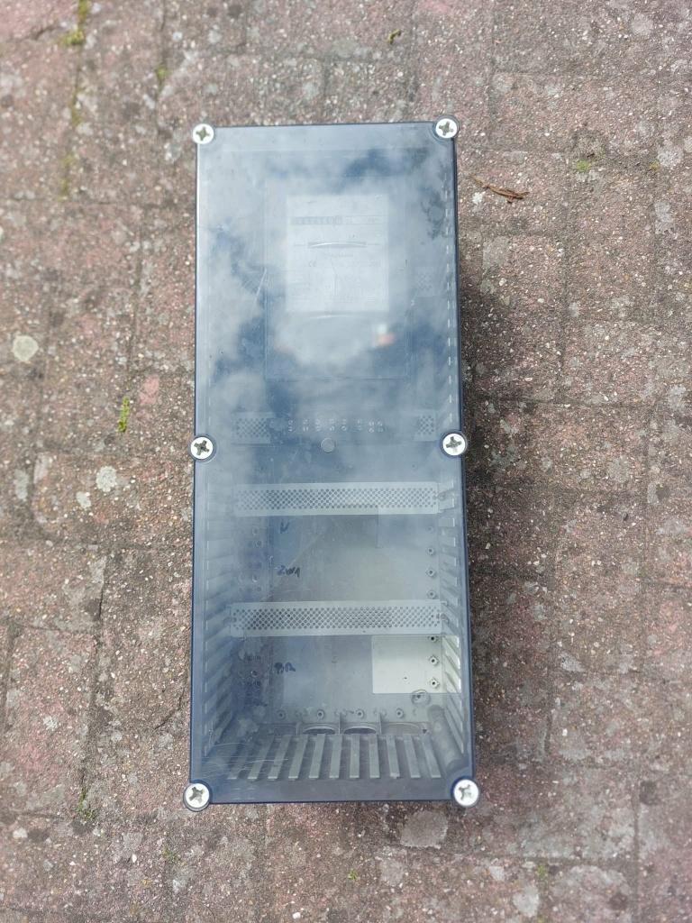 meterkast met kwh-meter, Doe-het-zelf en Bouw, Elektriciteit en Kabels, Ophalen, Gebruikt