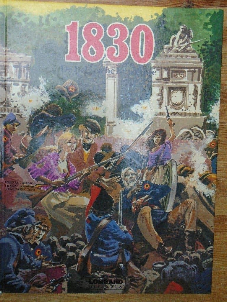collectie historische verhalen : 1980 de belgische revolutie, Boeken, Eén stripboek, Ophalen of Verzenden, Zo goed als nieuw