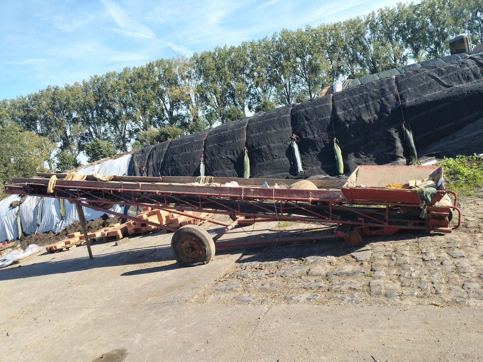 transport band 8m, Zakelijke goederen, Ophalen, Aardappeltechniek