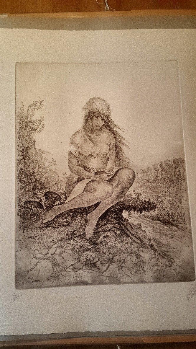 Prachtige etsen van Jan Keustermans (1917-2009)
Vlaams aquar, Antiek en Kunst, Ophalen of Verzenden