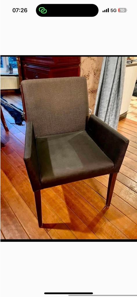 Unieke stijlvolle eetkamerstoelen, Enlèvement, Comme neuf