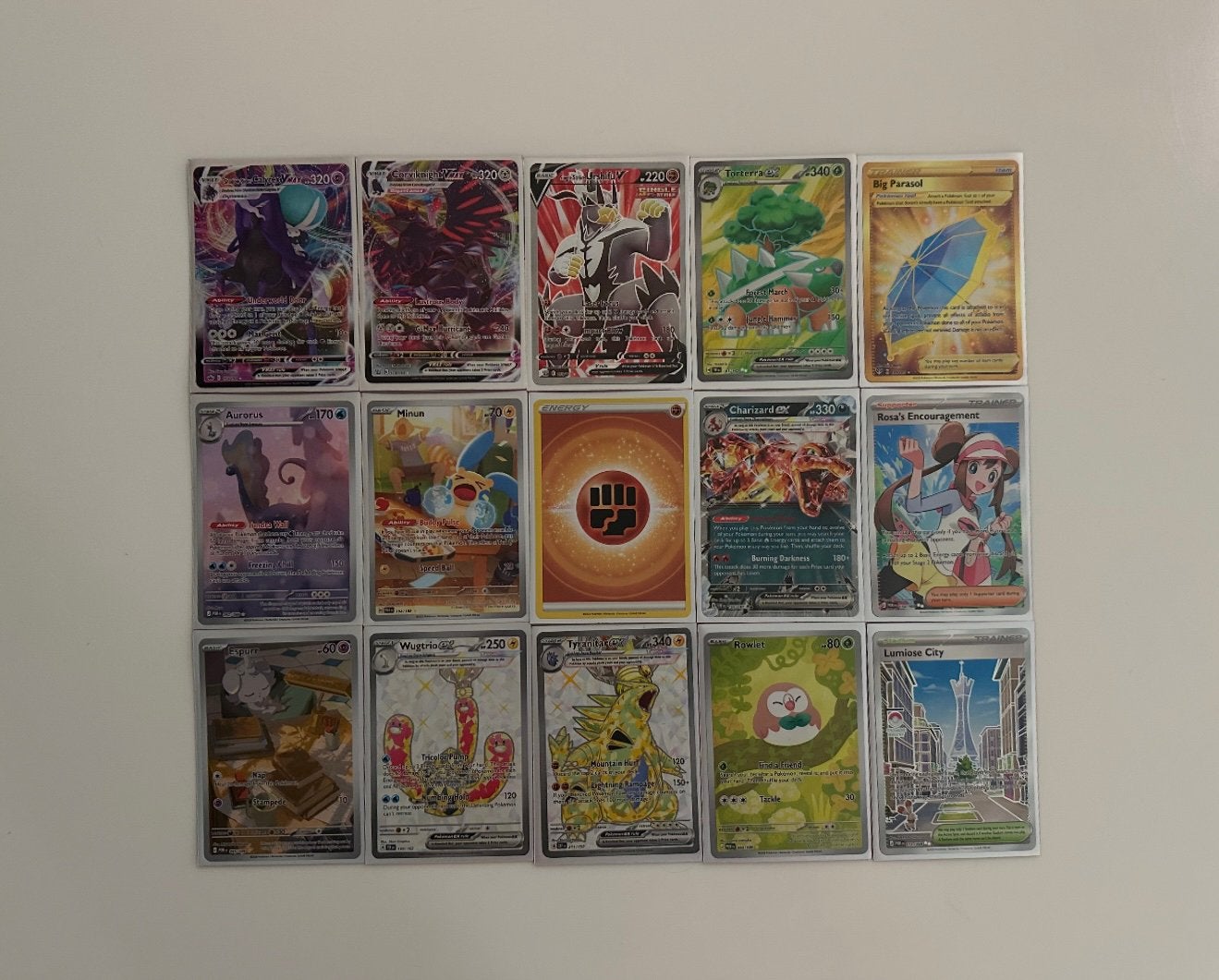 Pokemon kaarten (verschillende sets), Envoi, Comme neuf, Plusieurs cartes