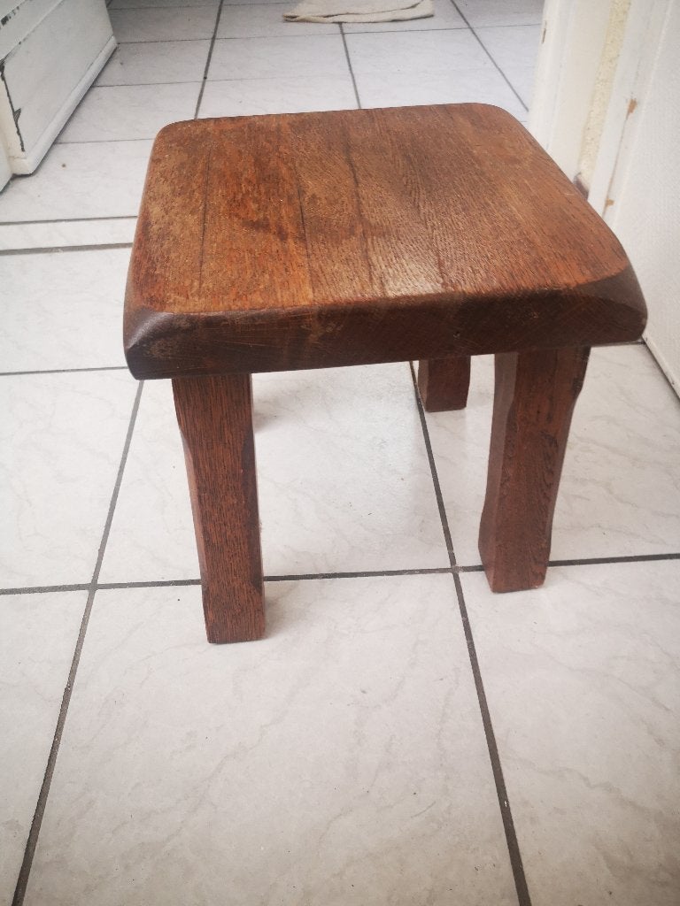 Petite chaise en chêne 30 cm, Antiquités & Art, Enlèvement ou Envoi