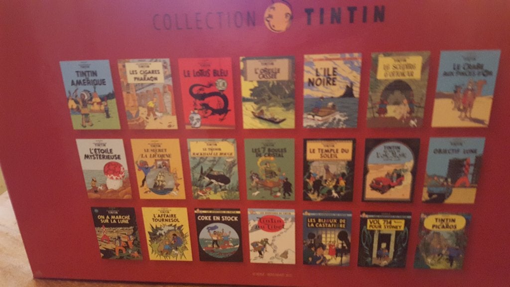 Collection DVD Tintin, Enlèvement ou Envoi