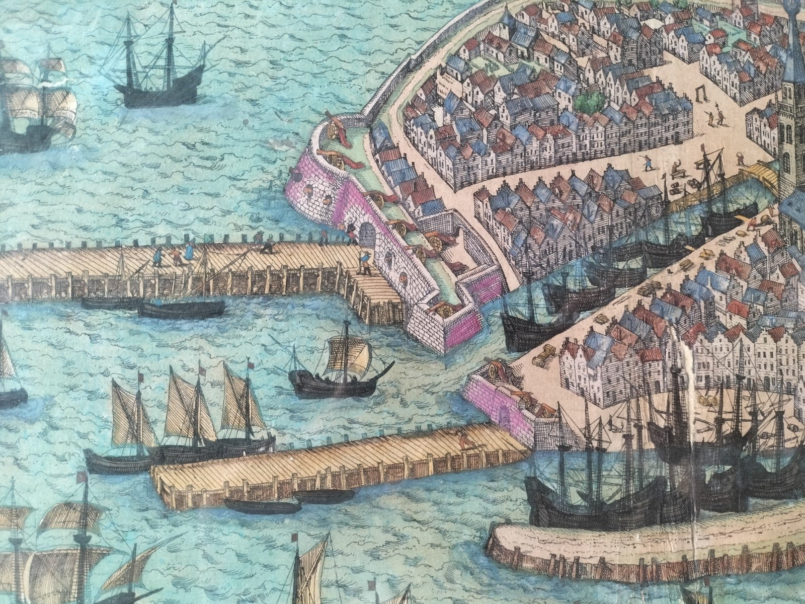Mooie oude kaart van Vlissingen, Ophalen