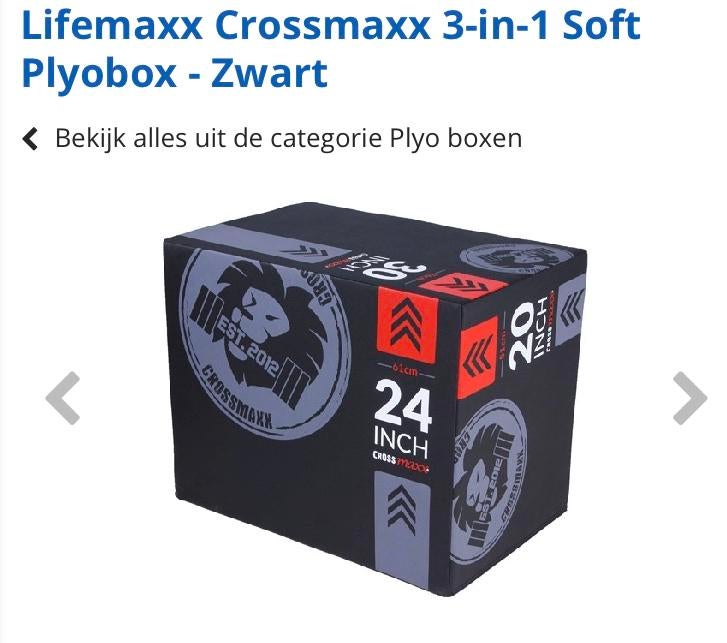Plyobox soft - Crossmax 3 in 1, Enlèvement, Neuf