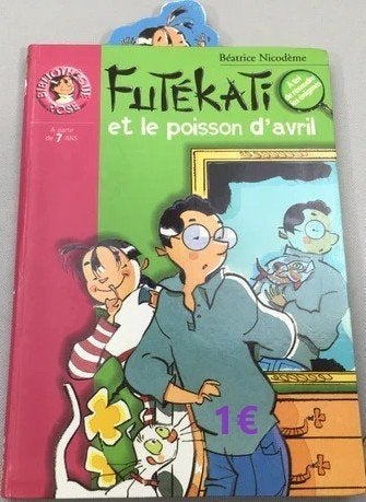 Livres enfant 3 Biblio rose (1marque-page)+1 Verbes, Sujets, Enfants & Bébés, Enlèvement, Comme neuf