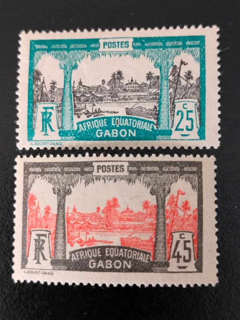 Gabon 1910 - "AFRIQUE EQUATORIALE GABON " *, Verzenden, Overige landen, Postfris