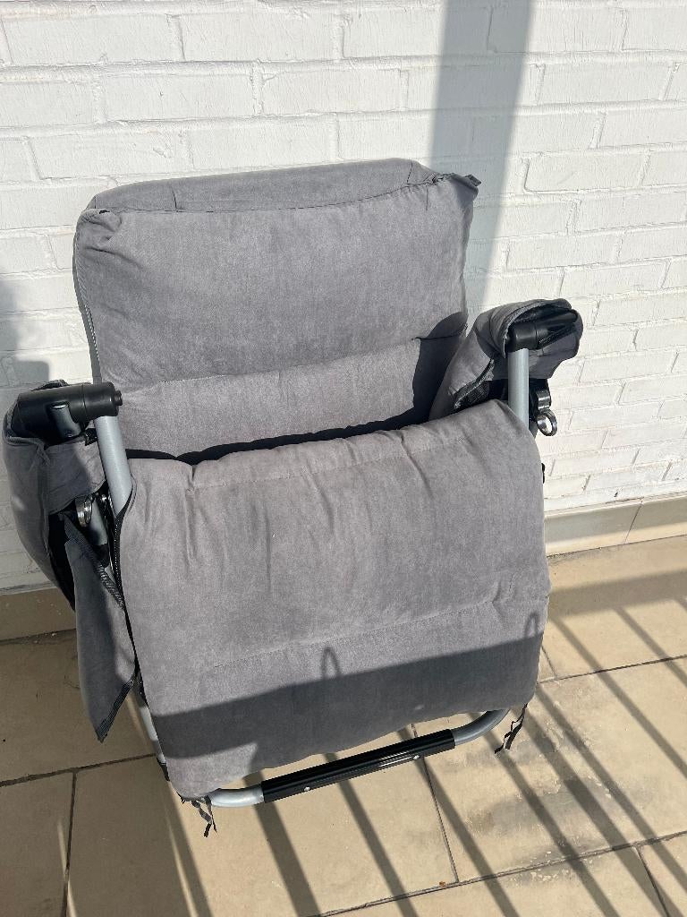 Verkocht, Tuin en Terras, Tuinstoelen, Ophalen, Zo goed als nieuw, Overige materialen, Inklapbaar