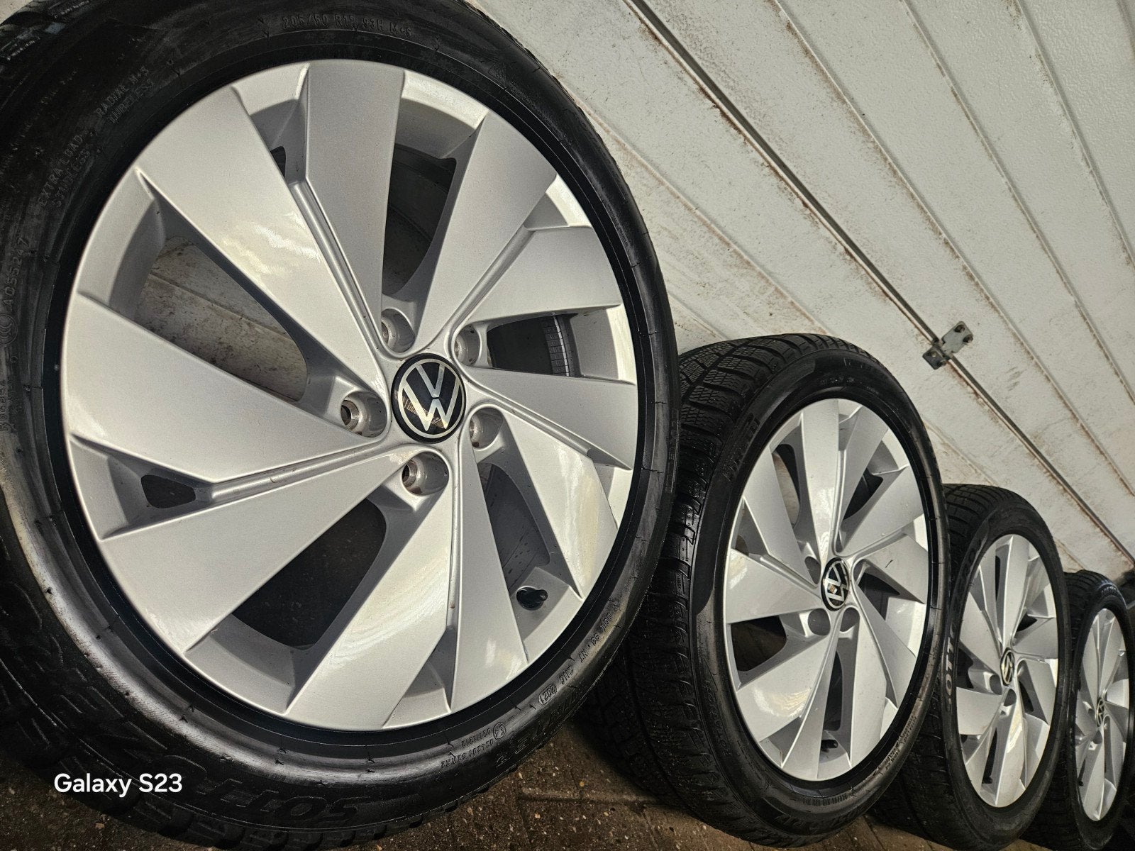 17 inch originele nieuw vw Golf Caddy velgen winterbanden, Ophalen of Verzenden, Nieuw, Volkswagen