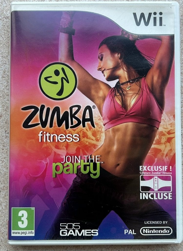 Nintendo Wii - DVD Zumba et DVD Sports, Enlèvement