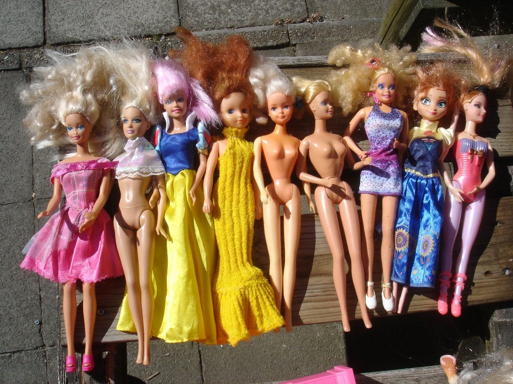 vintage Barbie poppen.+ extra meubeltjes en paarden, Kinderen en Baby's, Ophalen, Gebruikt, Barbie