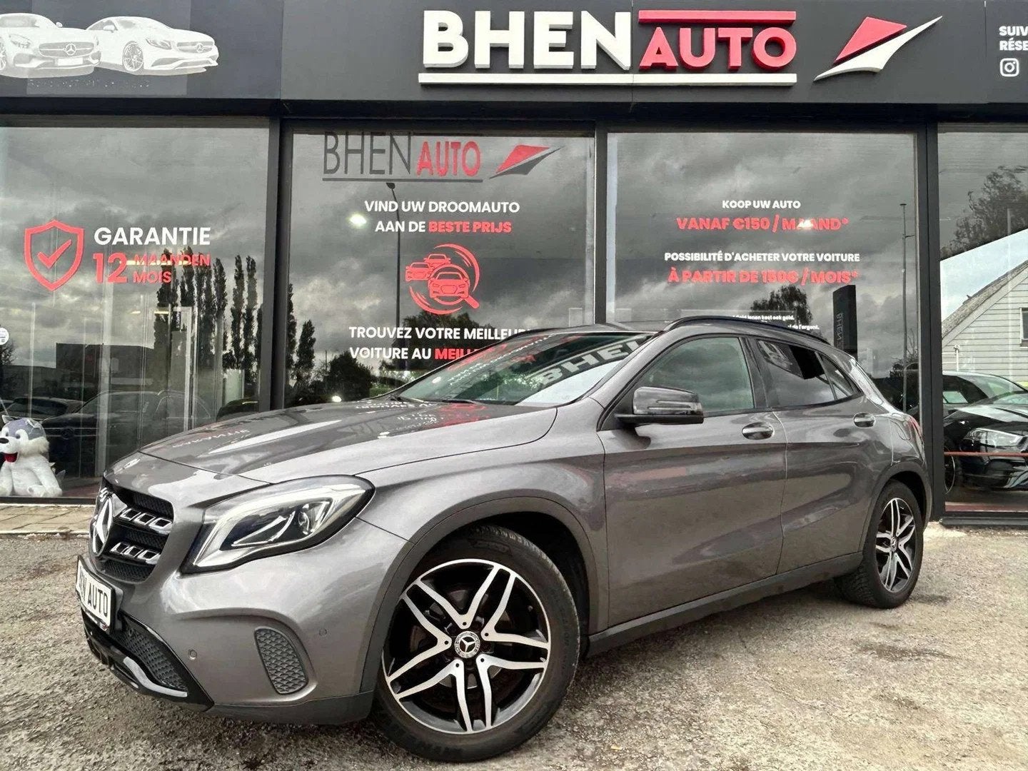 Mercedes-Benz GLA 180 GLA 180/CUIR/LED/NAVI (bj 2017), Auto's, 90 kW, 122 pk, Gebruikt, 4 cilinders