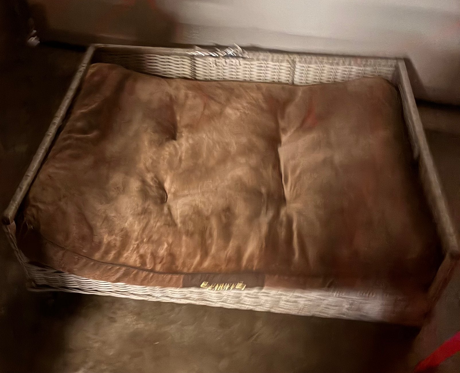 Hondenbed, Dieren en Toebehoren, Ophalen, Gebruikt, Riet