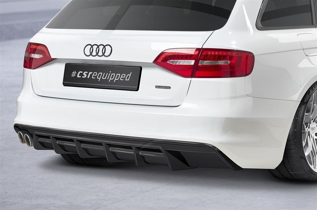 Rear Diffuser Geschikt Voor Audi A4 B8 [Typ 8K] HA418, Verzenden
