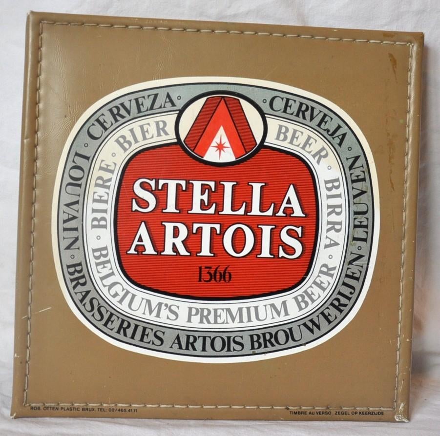 decoration de brasserie stella artois, Enlèvement ou Envoi, Utilisé, Panneau, Plaque ou Plaquette publicitaire, Stella Artois