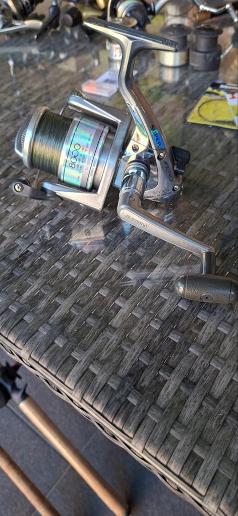 Molen shimano aero 8000F, Ophalen, Molen