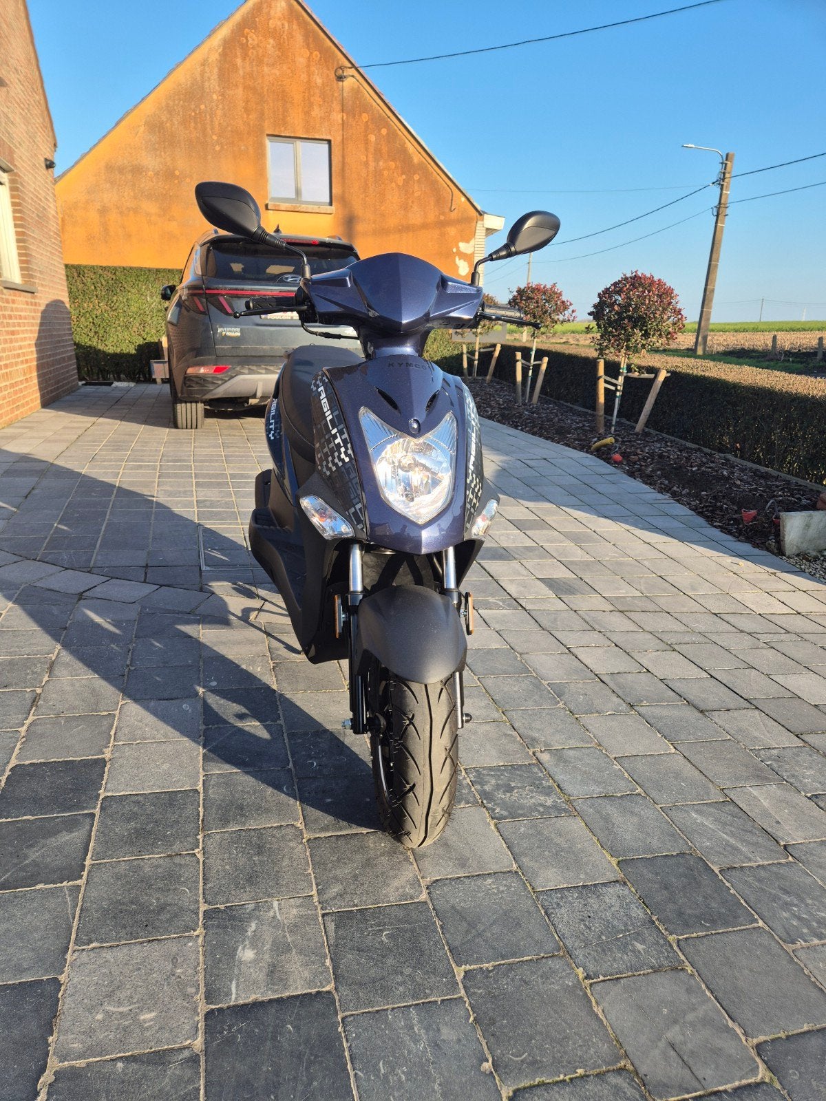kymco agility 50 *2024*580km, Fietsen en Brommers, Scooters | Kymco, Ophalen, Klasse B (45 km/u), Zo goed als nieuw, Agility