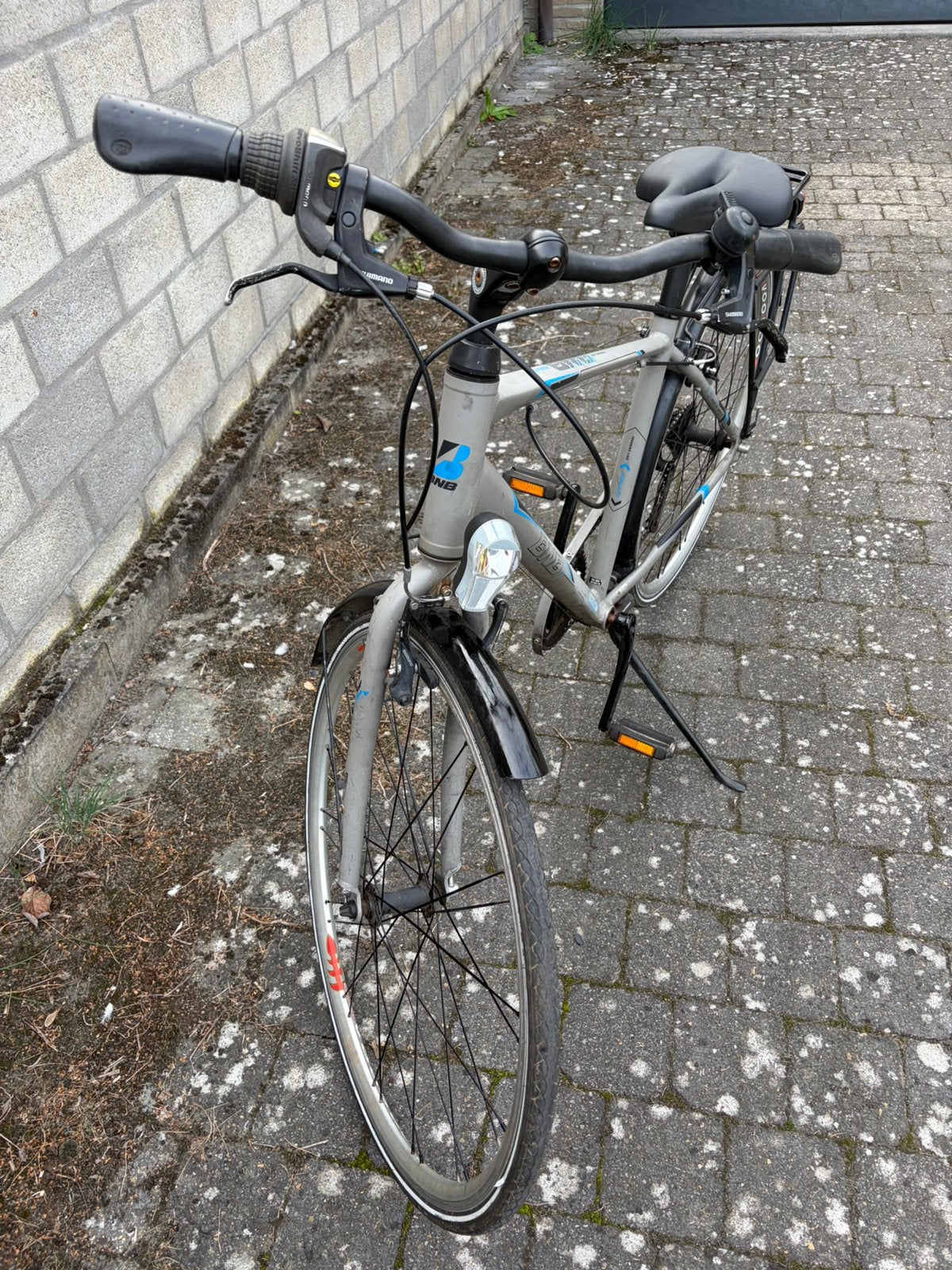 Herenfiets BNB met versnellingen, Gebruikt, Velgrem, Minder dan 49 cm, Ophalen