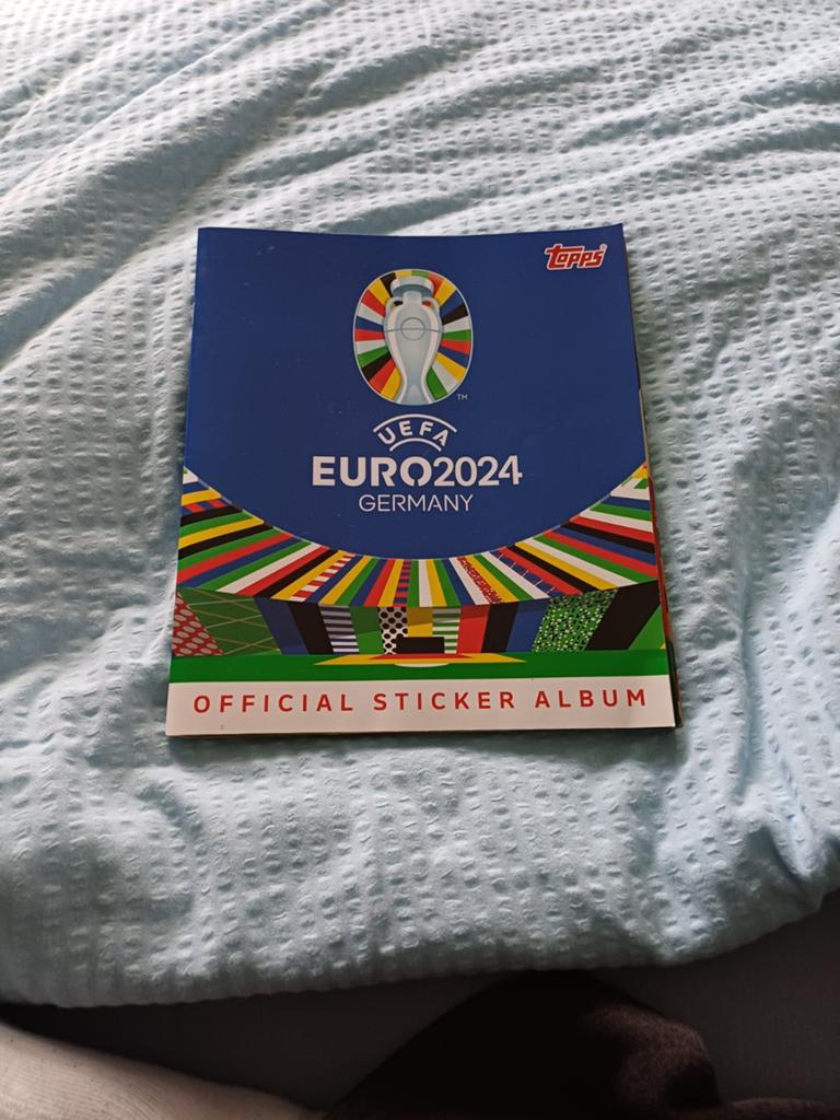 L'Allemagne en tête de l'UEFA Euro2024, Enlèvement ou Envoi, Utilisé, Autocollant