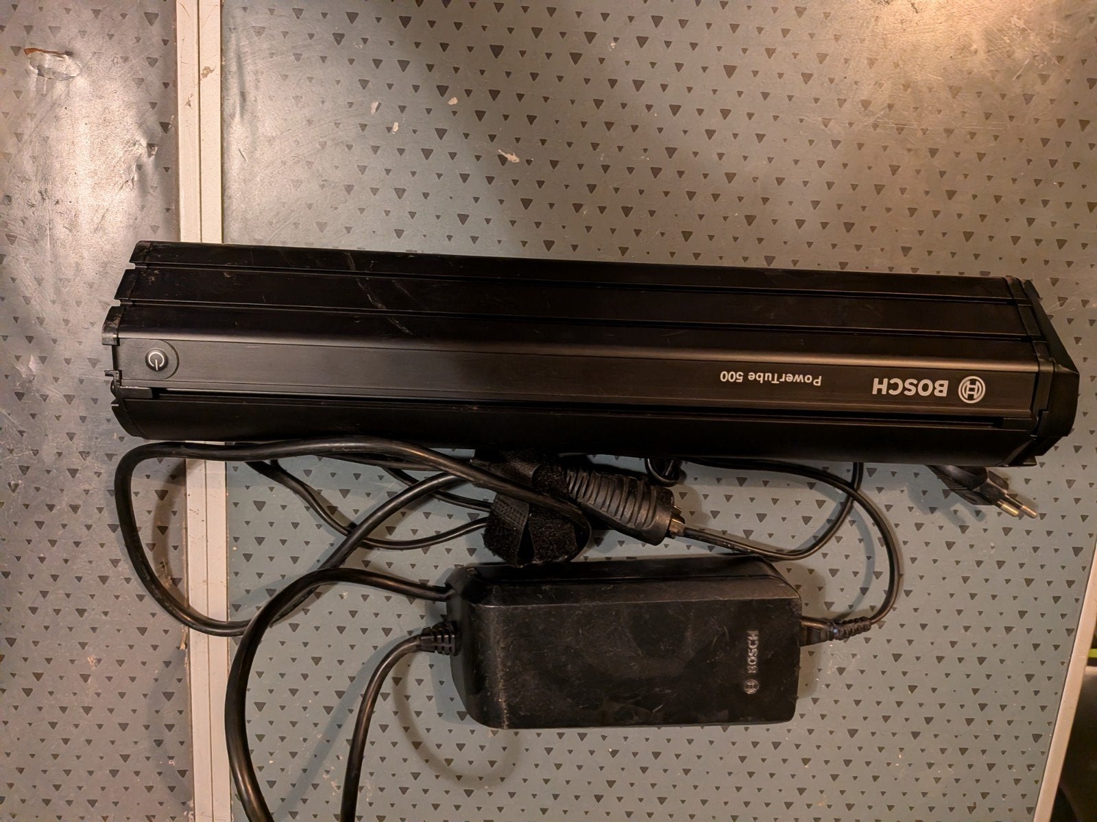 Bosch powertube 500 met oplader, Ophalen
