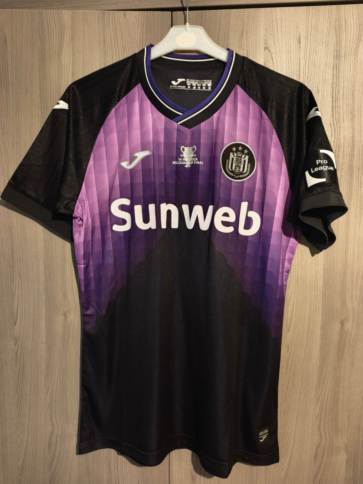 maillot finale coupe de Belgique RSC Anderlecht shirt, Ophalen of Verzenden, Shirt