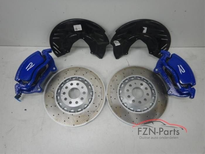 VW Golf 8 R remset Voorzijde 357MM, Ophalen of Verzenden, Gebruikt