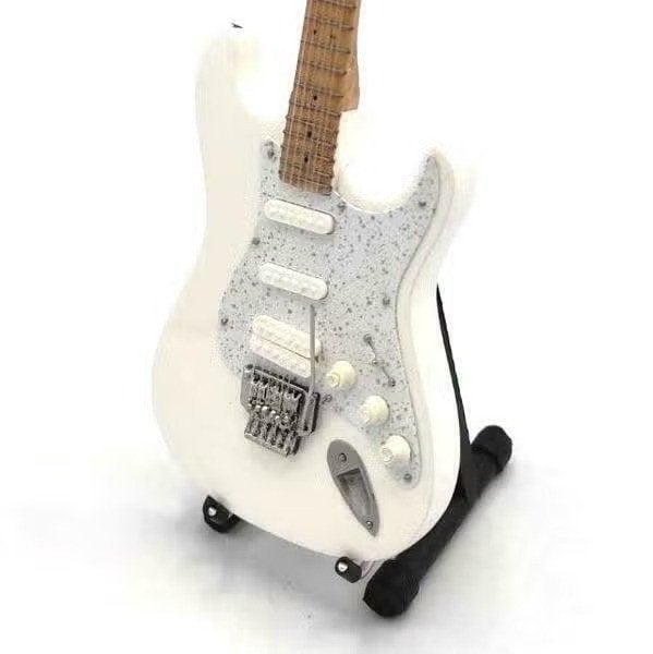Miniatuurreplica Fender Stratocaster gitaar - Bon Jovi, Musique & Instruments, Enlèvement ou Envoi, Neuf, Guitare acoustique