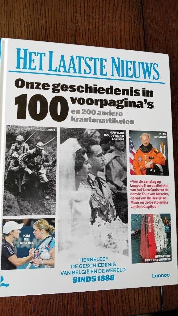 NIEUW boek : HLN: Onze geschiedenis in 100 voorpagina's., Boeken, Ophalen of Verzenden, 20e eeuw of later, Nieuw, Het Laatste Nieuws