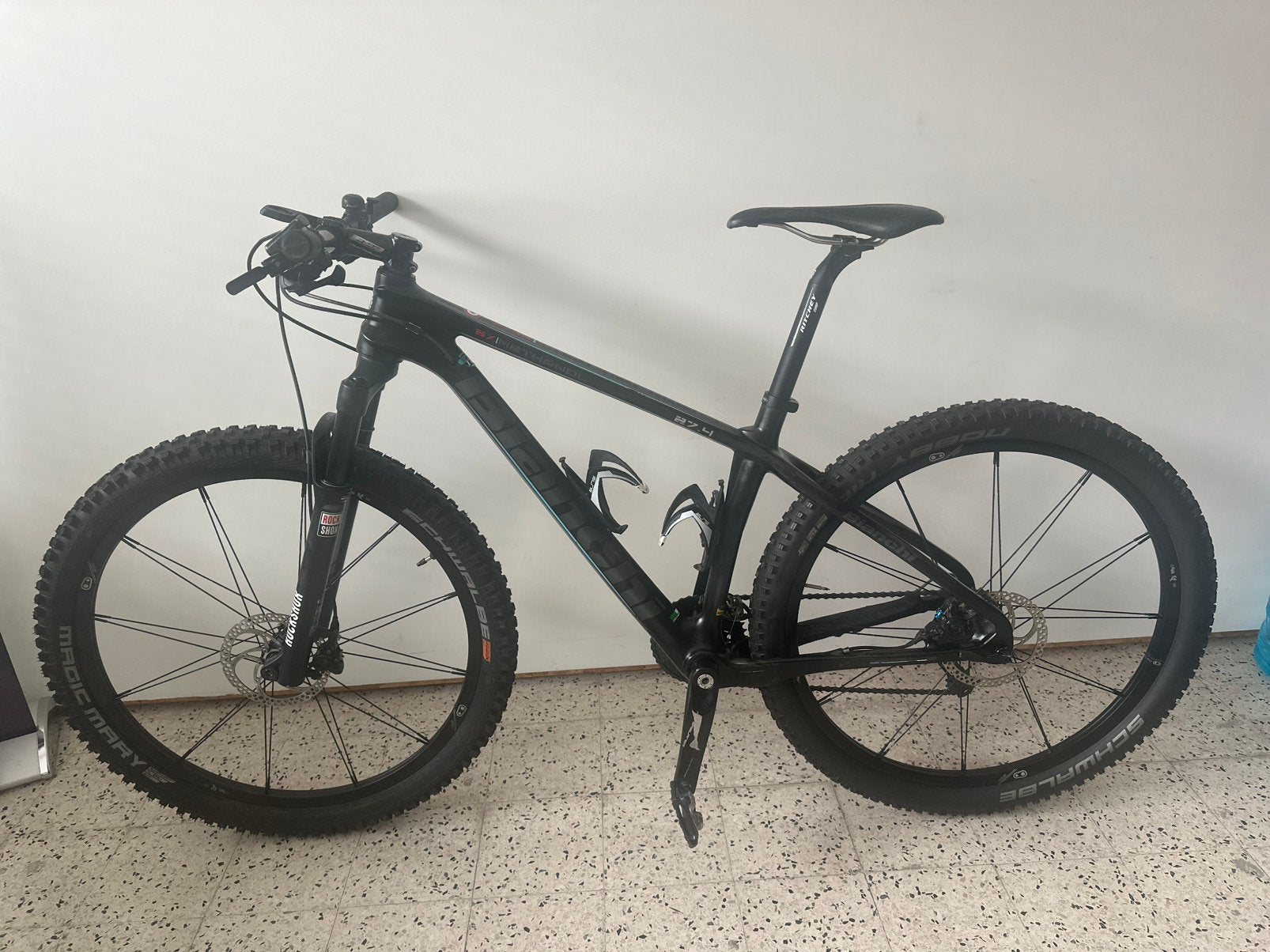 Bianchi carbon, 49 tot 53 cm, Ophalen, Gebruikt, Schijfrem