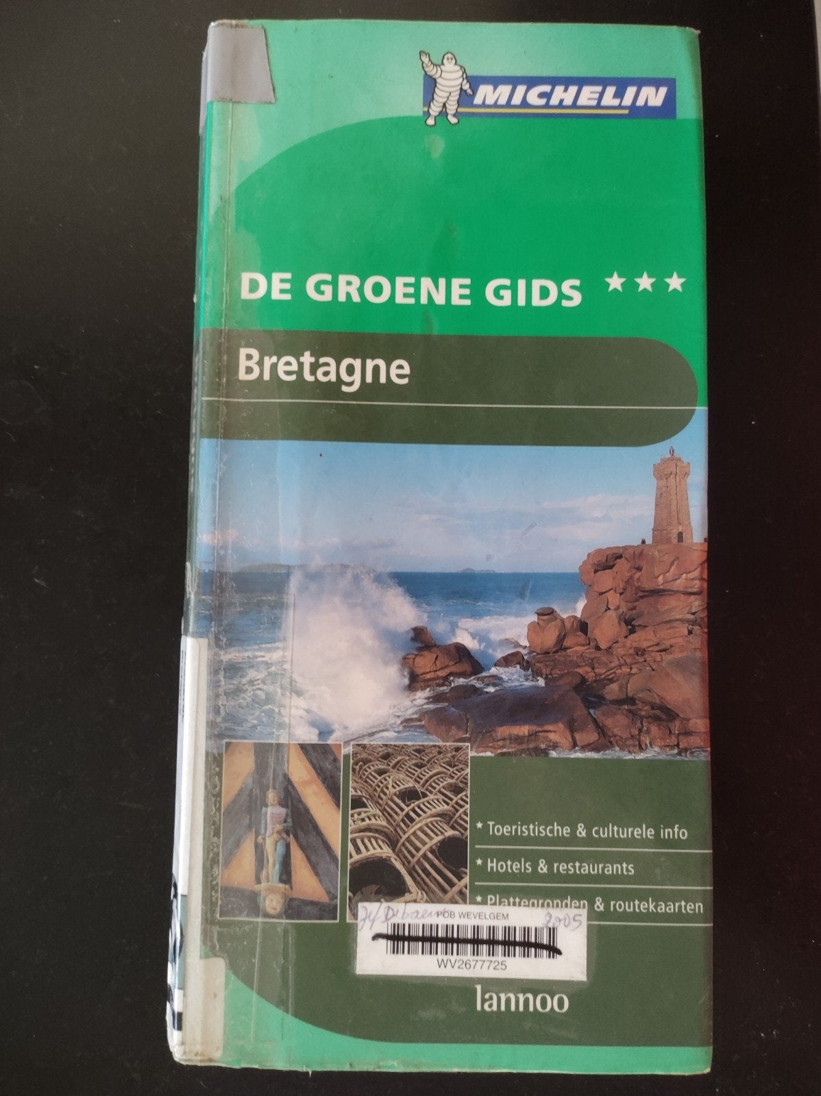 Groene gids Bretagne, goede staat, Gelezen, Michelin, Europa, Ophalen of Verzenden