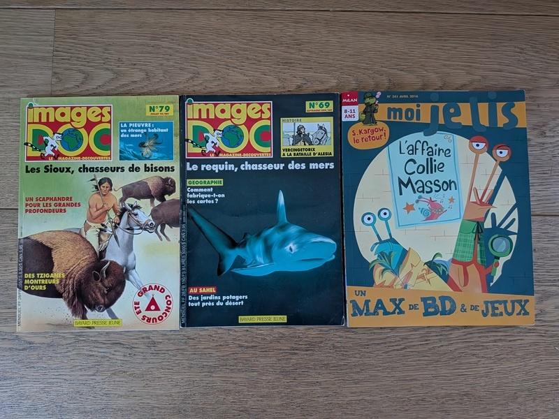 lot magazines 7-11 ans: Images Doc, Livres, Enlèvement, Utilisé